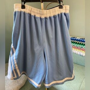 North Carolina Tarheels Air Jordan UNC Basketball Shorts Sz XL Vintage